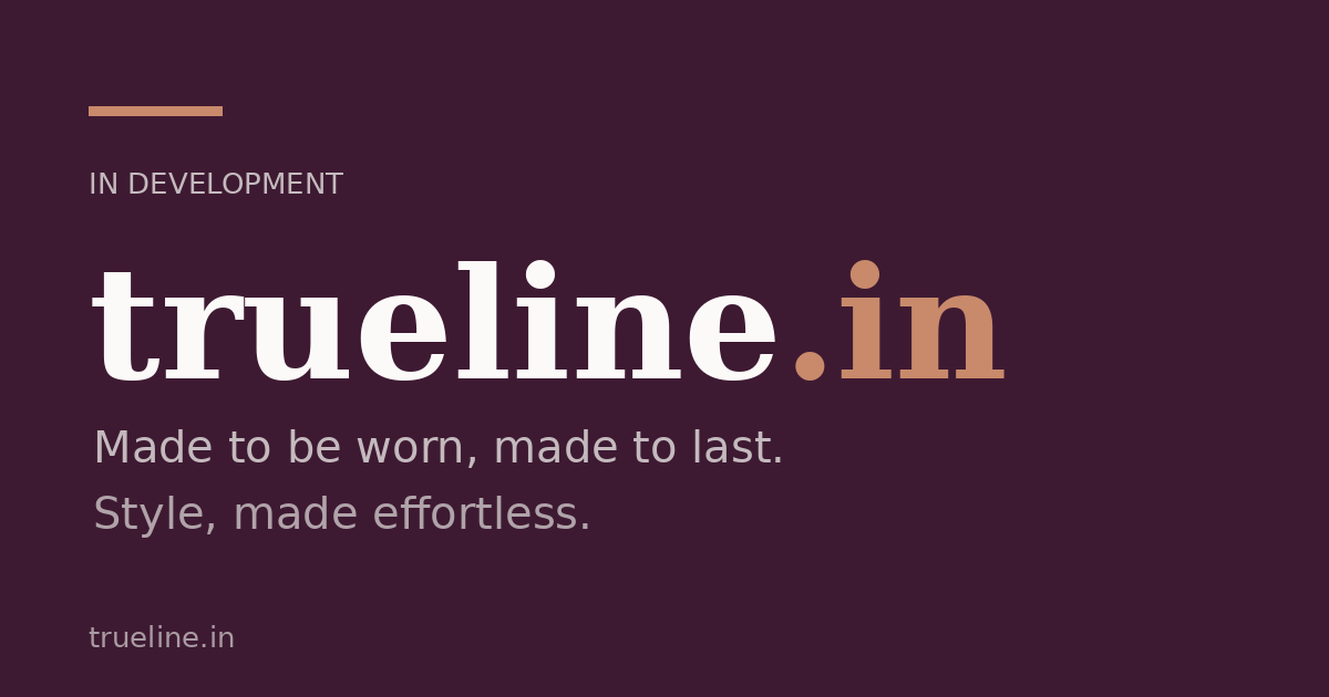 Link preview image for trueline.in